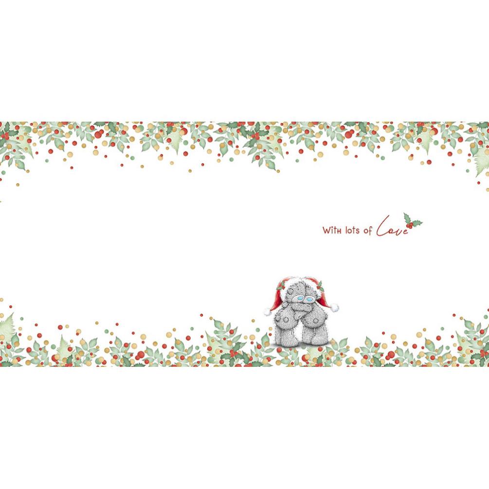 Merry Christmas Me to You Bear Christmas Card Extra Image 1